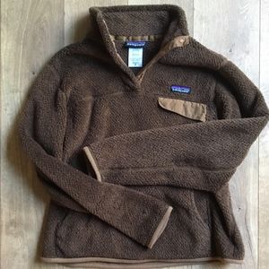Patagonia Women's re-tool snap-t pullover, brown